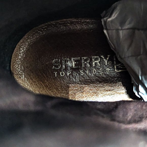 Sperry Women Stark Cheetah Buckle Brown Leather Ankle Boots Size 6.5 - Picture 7 of 12